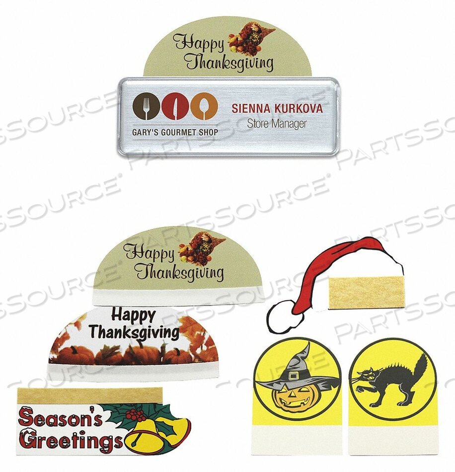 OEM#: 906248BADGE HOLIDAY BLANK LEGEND PK10 от Mighty Badge