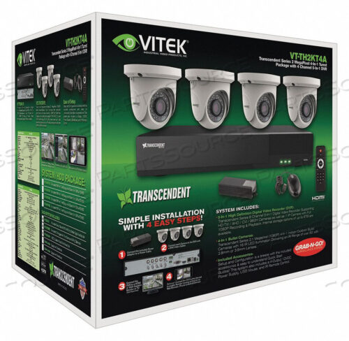 OEM#: VT-TH2KT46TA-2КОМПЛЕКТ ЦИФРОВОГО ВИДЕОРЕГИСТРАТОРА СТАЦИОНАРНОГО ТИПА от Vitek Industrial Video Products, Inc.