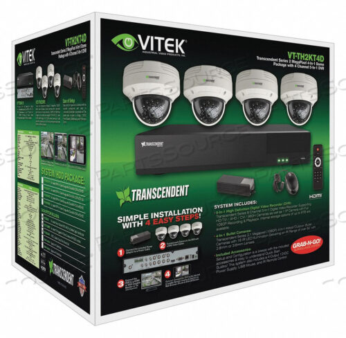 OEM#: VT-TH2KT44TD-2КОМПЛЕКТ ЦИФРОВОГО ВИДЕОРЕГИСТРАТОРА СТАЦИОНАРНОГО ТИПА от Vitek Industrial Video Products, Inc.