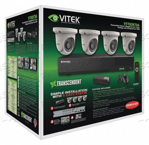 OEM#: VT-TH2KT84TA-2КОМПЛЕКТ ЦИФРОВОГО ВИДЕОРЕГИСТРАТОРА СТАЦИОНАРНОГО ТИПА от Vitek Industrial Video Products, Inc.