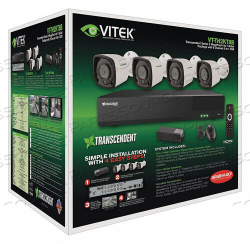 OEM#: VT-TH2KT84TB-2DIGITAL VIDEO RECORDER KIT FIXED TYPE by Vitek Industrial Video Products, Inc.