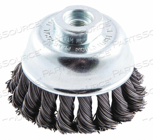 OEM#: 66252839080ЩЕТКА ЧАШЕЧНАЯ ГОФРИРОВАННАЯ С ОТВЕРСТИЕМ ДИАМЕТРОМ 2-3/4 от Norton | Saint-Gobain Abrasives