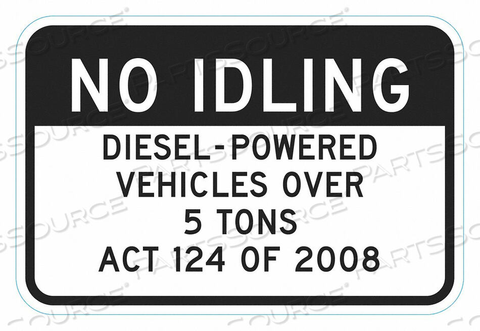 OEM#: T1-6285-HI_18X12ДОРОЖНЫЙ ЗНАК 18 Ш 12 В 0,063 ТОЛЩИНА от Lyle Signs Inc.