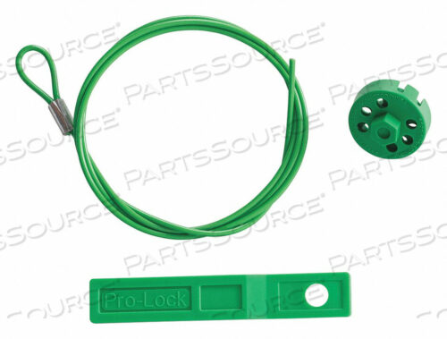 OEM#: 122252CABLE LOCKOUT GREEN 5 FT L CABLE от Brady Americas