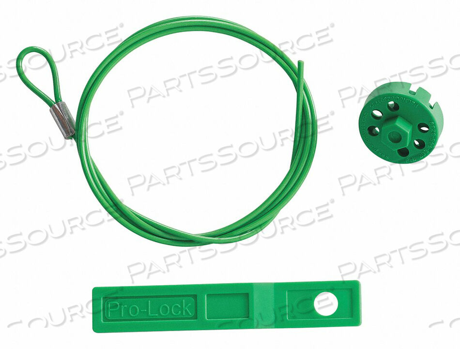 OEM#: 122252CABLE LOCKOUT GREEN 5 FT L CABLE от Brady Americas
