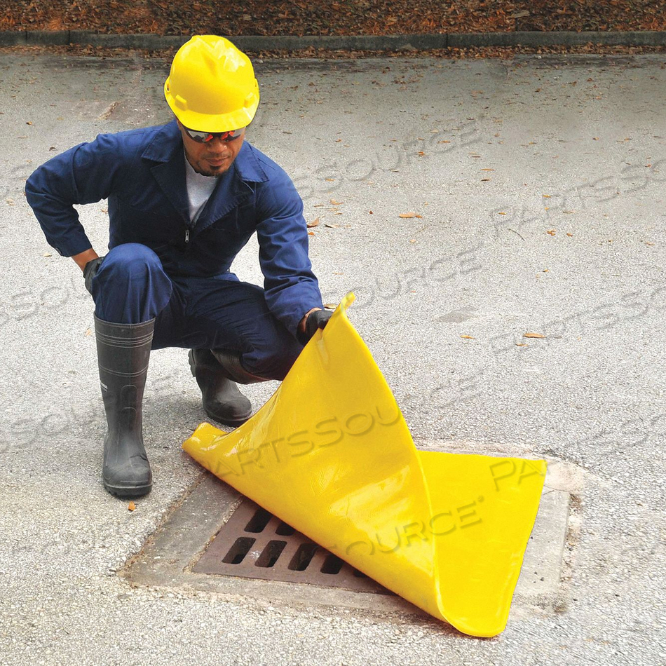 OEM#: 48FZ11 УПЛОТНЕНИЕ СЛИВА 18INLX18INWX3/8IN THICK YLLW от Condor