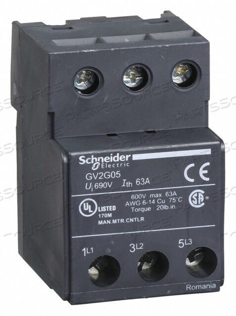 ТЕРМИНАЛЬНЫЙ БЛОК BTM ДЛЯ ШИНЫ GV2