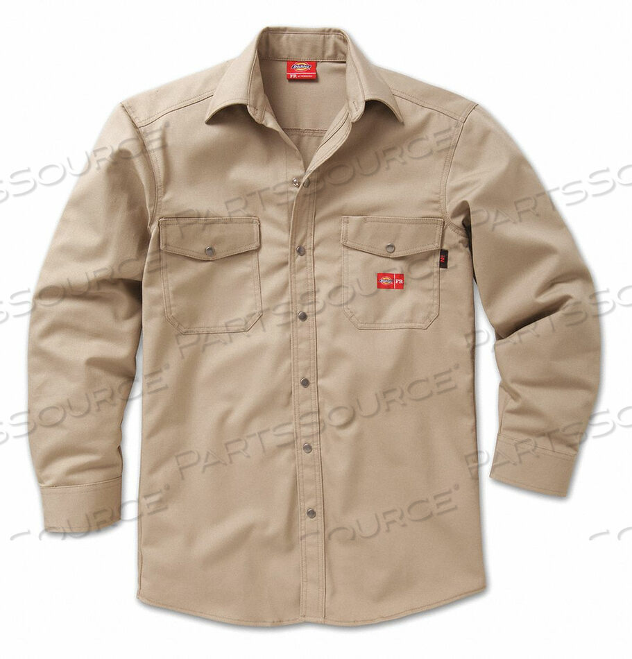 OEM#: 2827KH MD 0RFR РУБАШКА С КНОПКАМИ СПЕРЕДИ M KHAKI от Dickies
