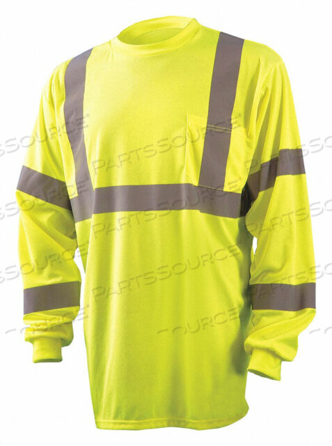 OEM#: LUX-LSETP3B-YLT-SHIRT HI-VIS YELLOW 30 ДЮЙМОВ L L от Occunomix