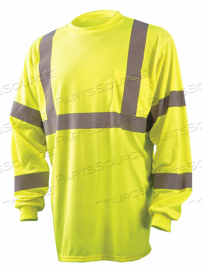 OEM#: LUX-LSETP3B-YLT-SHIRT HI-VIS YELLOW 30 ДЮЙМОВ L L от Occunomix