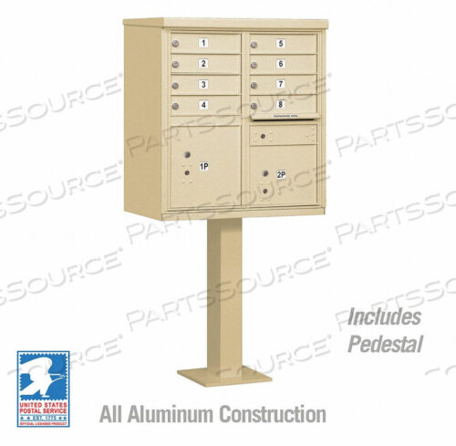 OEM#: 3308SAN-UCLUSTER BOX UNIT SANDSTONE 10 ДВЕРЕЙ от Salsbury Industries