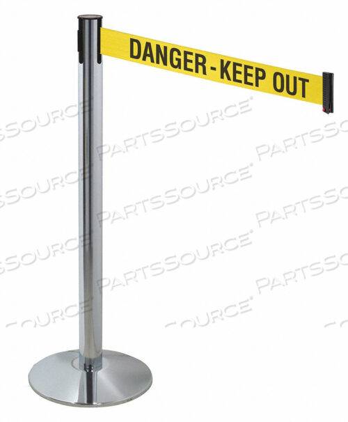 OEM#: 330PAPC-DKOBARRIER POST GRAY YLW/BLK TXT 3IN BELT W от VISIONTRON Corp.