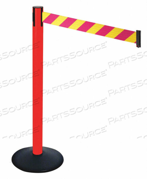 OEM#: 331PRD-MYDBARRIER POST 40 IN H MAGENTA/YLW BELT от VISIONTRON Corp.