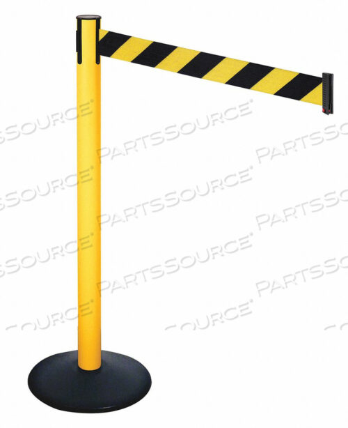 OEM#: 331PYW-BYDBARRIER POST BLACK/YLW BELT 3 IN BELT W от VISIONTRON Corp.
