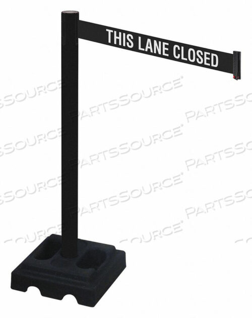 OEM#: 332PSB-TLCBARRIER POST BLACK BLK/WHITE BELT SQUARE от VISIONTRON Corp.