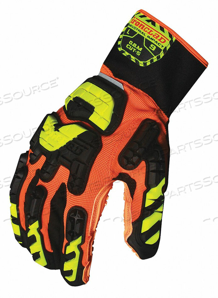 OEM#: VIB-OBMC5-06-XXLJ4899 ПЕРЧАТКИ УДАРОПРОЧНЫЕ 2XL ORNG/BLK/YLW PR от Ironclad