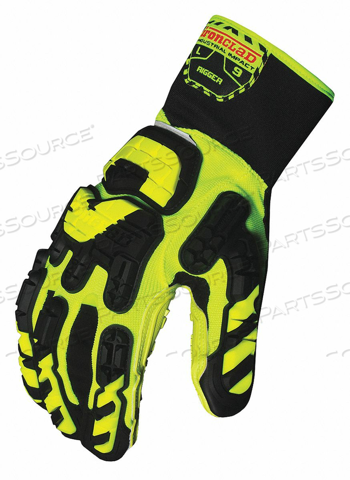 OEM#: VIB-RIG-03-MJ4901 АНТИВИБРАЦИОННЫЕ ПЕРЧАТКИ M GRN/BLK/YLLW PR от Ironclad