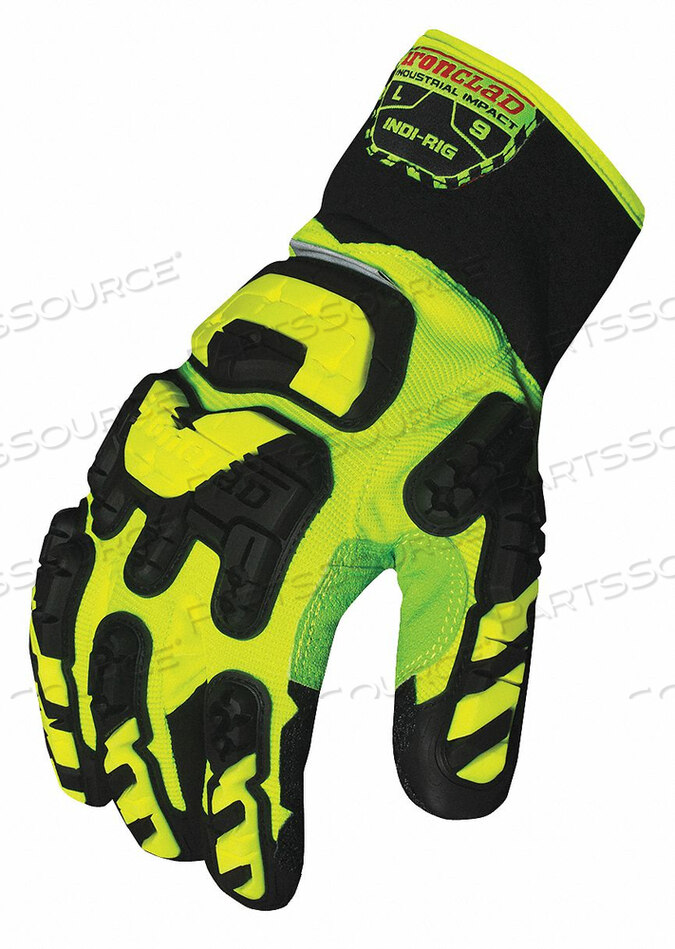 OEM#: INDI-RIG-06-XXLJ4906 ПЕРЧАТКИ IMPACT 2XL С ЗАСТЕЖКОЙ SLIP ON PR от Ironclad