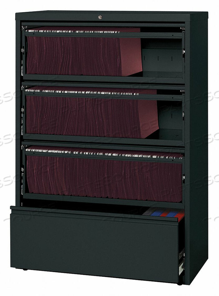 OEM#: 17899HL8000 СЕРИЯ 36W УГЛУБЛЕННЫЙ ЯЩИК ПЕРЕДНИЙ БОКОВОЙ ФАЙЛ 4-ЯЩИКА - ЧЕРНЫЙ от Hirsh