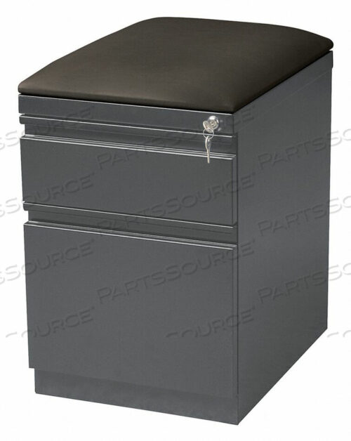 OEM#: 2096220 ГЛУБОКИЙ МОБИЛЬНЫЙ ЯЩИК-ПОДСТАВКА/ФАЙЛ С ЧЕРНОЙ ПОДУШКОЙ ДЛЯ СИДЕНЬЯ - УГОЛЬНЫЙ от Hirsh