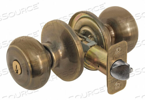 OEM#: RU0205KA4KNOB LOCKSET RUSK STYLE ANTIQUE BRASS от Master Lock