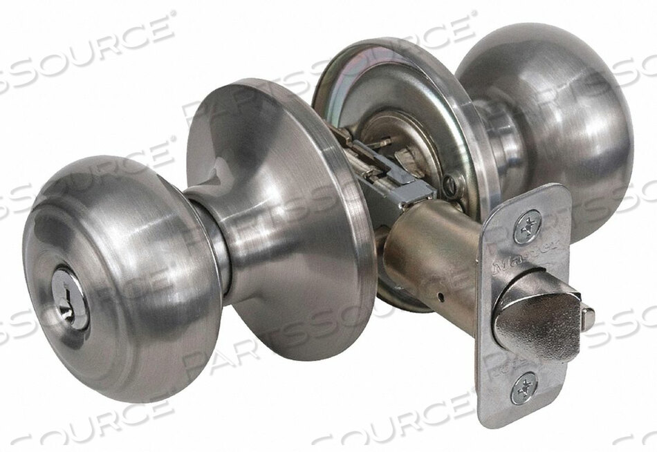 OEM#: RU0215KA4SKNOB LOCKSET RUSK STYLE SATIN NICKEL от Master Lock