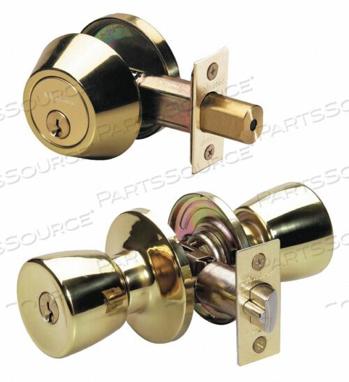 OEM#: TUC0603KA4KNOB LOCKSET TULIP STYLE POLISHED BRASS от Master Lock