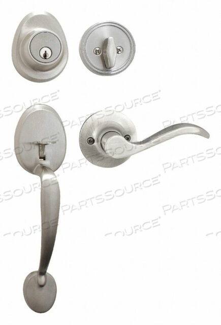 OEM#: HDLWLRH0615KA4WKLEVER LOCKSET SATIN NICKEL WAVE STYLE от Master Lock
