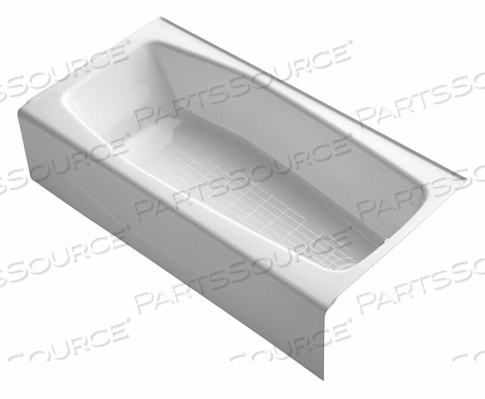 OEM#: K-716-0ВАННА ДЛЯ ЗАМАЧИВАНИЯ СО СЛИВОМ БЕЛАЯ 14 H от Kohler