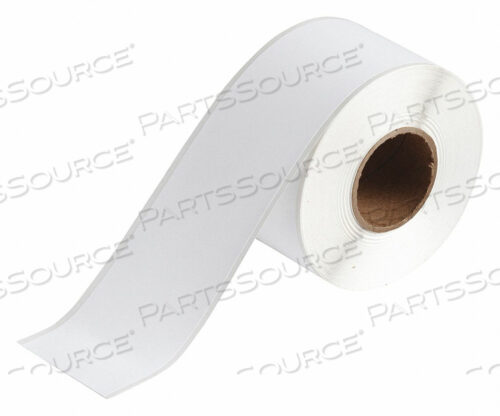 OEM#: J20C-2250-2595JET VINYL LABEL 2.25W X 100L, WHITE by Brady Americas