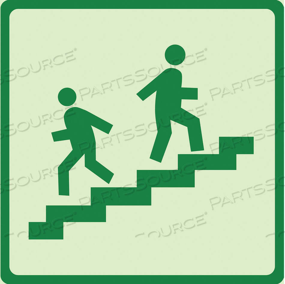 OEM#: 4240-00-NIB-0297ЗНАК БЕЗОПАСНОСТИ ДЛЯ ЛЕСТНИЦЫ 8 Ш 8 В 0,122 ТОЛЩИНА от Ability One