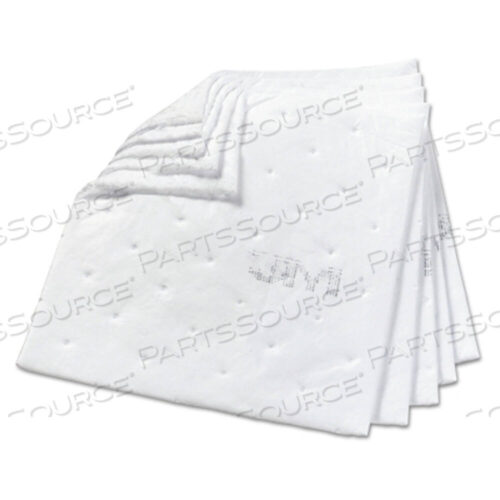 OEM#: 7000051869Высокопроизводительная сорбционная прокладка для нефтепродуктов, впитывает 0,66 галлона, 17 дюймов x 19 дюймов от 3M Consumer