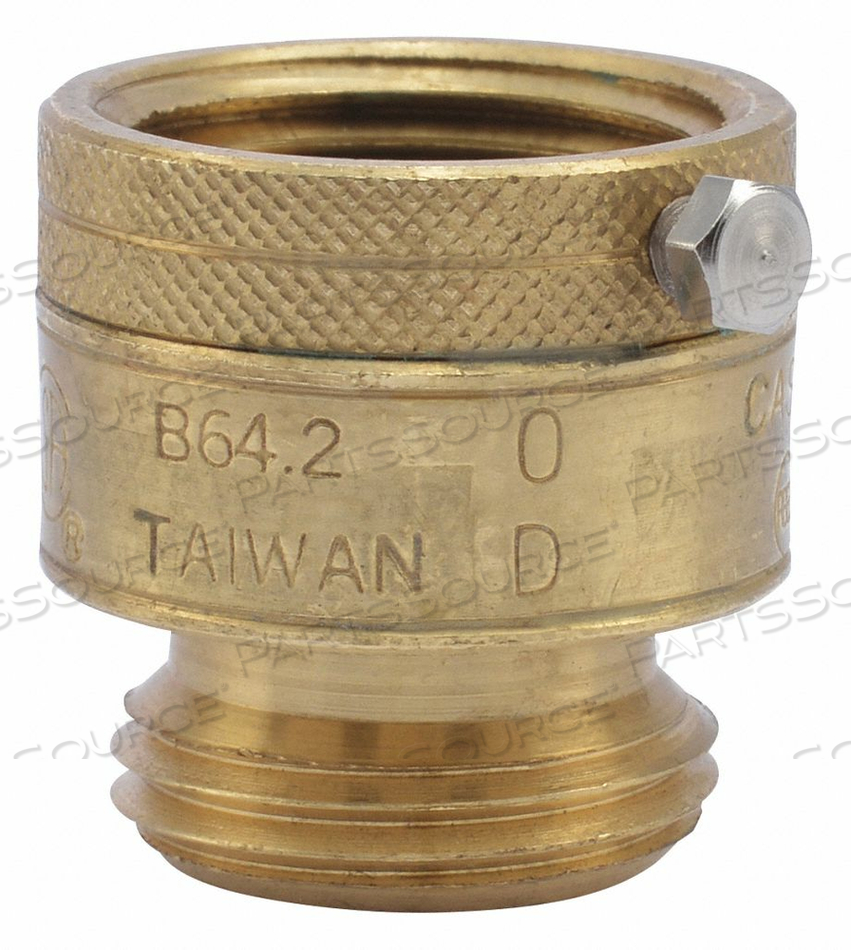 OEM#: 17148-0000LFВАКУУМНЫЙ ВЫКЛЮЧАТЕЛЬ 3/4 GHT ЛАТУНЬ от Cash Valve