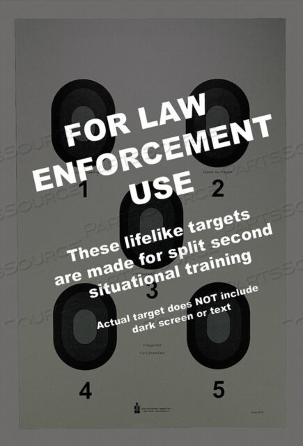 OEM#: #530-50FIVE BULLSEYE TARGET PK50 от LE Targets