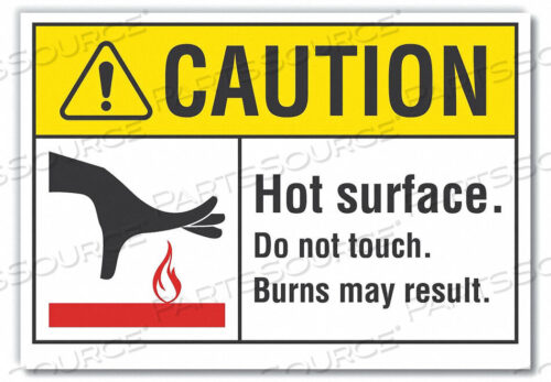 OEM#: LCU3-0100-RD_5X3.5SIGN САМОКЛЕЯЩАЯСЯ ВИНИЛОВАЯ НАКЛЕЙКА 3-1/2 ДЮЙМА H от Lyle Signs Inc.