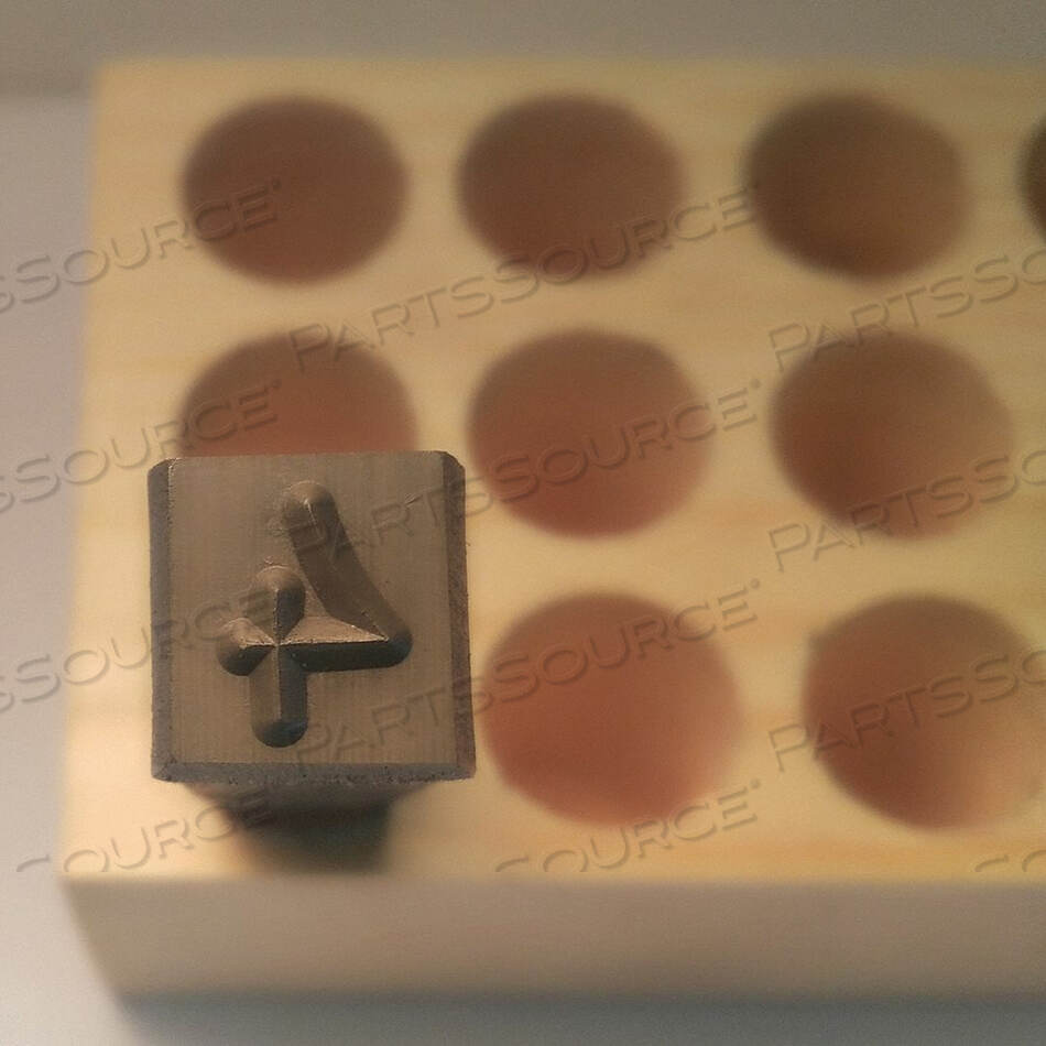 OEM#: 03091 4HAND STAMP 2-3/8 SHANK L STEEL от Young Bros. Stamp Works, Inc.