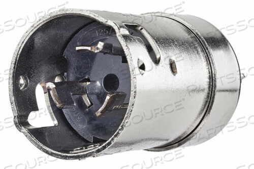 OEM#: 6365CRLOCKING PLUG SILVER 125/250VAC 50A от Hubbell Power Systems