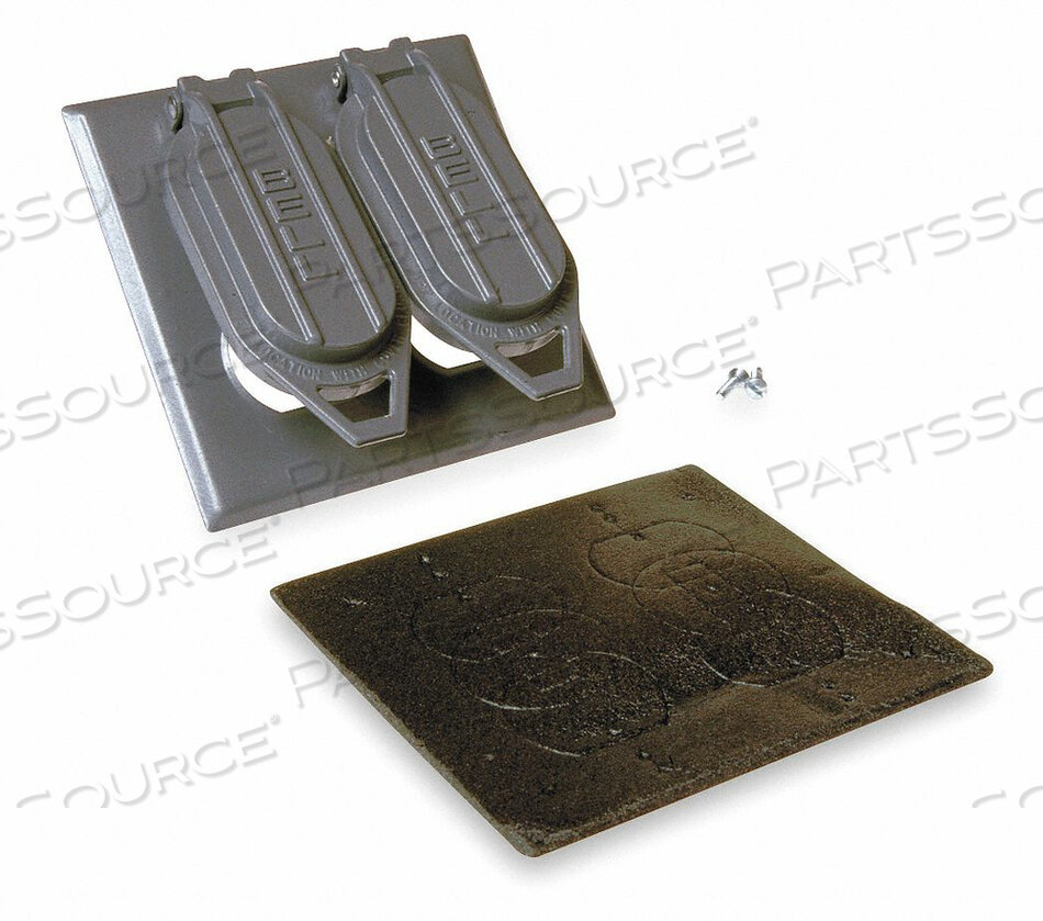 OEM#: 5148-0КРЫШКА, ЗАЩИЩАЮЩАЯ ОТ ВЛАГИ, ЛИТАЯ ПОД ДАВЛЕНИЕМ, ЦИНКОВАЯ, СЕРАЯ, от Hubbell Power Systems