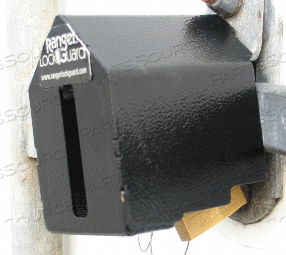 OEM#: RGEX-00ЗАЩИТА НАВЕСНОГО ЗАМКА ИЗ ЗАКАЛЕННОЙ СТАЛИ BLK 4 L от Ranger Lock