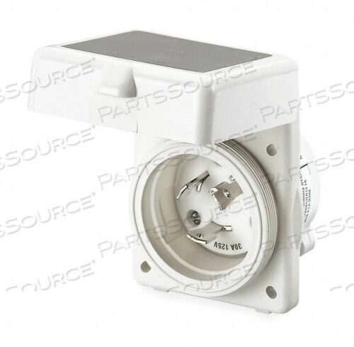 OEM#: HBL503NMPOWER INLET, 125 В переменного тока, 50 А, 2, 3 ПРОВОДА, ТЕРМОПЛАСТИК от Hubbell Incorporated, Wiring Device-Kellums
