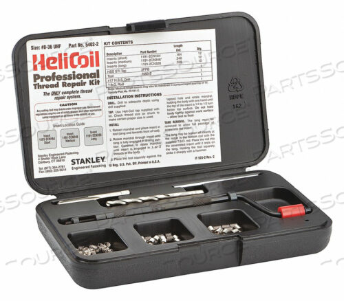 OEM#: 5402-2THREAD РЕМОНТНЫЙ КОМПЛЕКТ 304 SS 8-36 36 ШТ. от Heli-Coil
