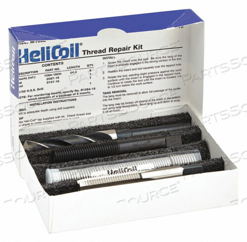 OEM#: 5403-16КОМПЛЕКТ ДЛЯ РЕМОНТА РЕЗЬБЫ 304 SS M16X2 6 ШТ. от Heli-Coil