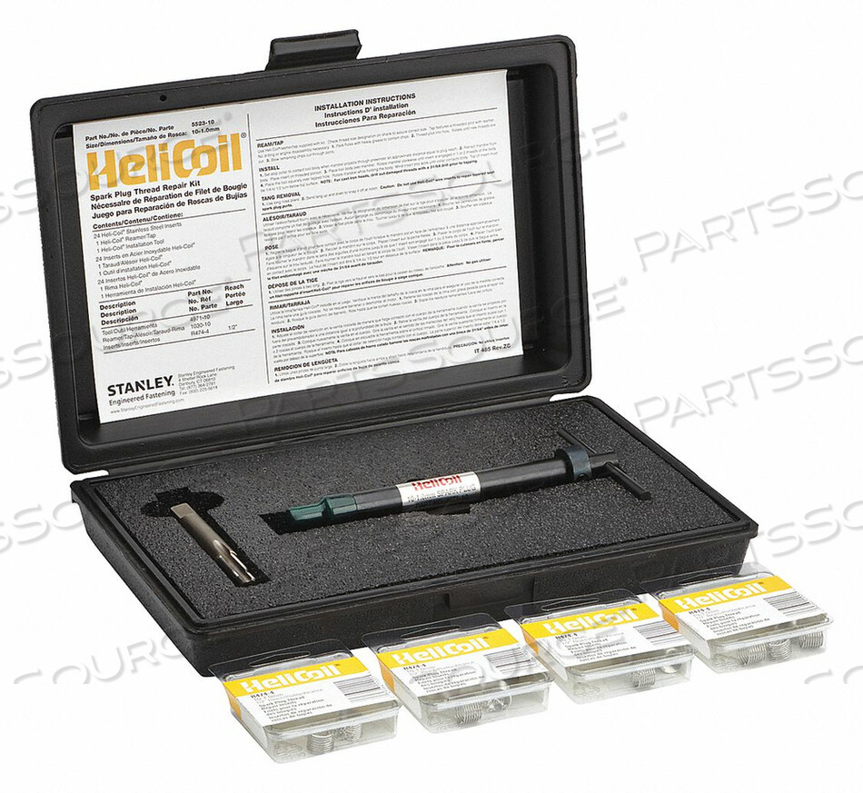 OEM#: 5523-10КОМПЛЕКТ ДЛЯ РЕМОНТА РЕЗЬБЫ 304 SS M10X1.00 PCS 24 от Heli-Coil