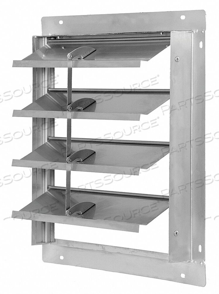 OEM#: 4FZJ5ВЫПУСКНАЯ ЗАСЛОНКА ПОДХОДИТ ДЛЯ ВЕНТИЛЯТОРА ДИАМЕТРОМ 16 ДЮЙМОВ ИЗ НЕРЖАВЕЮЩЕЙ СТАЛИ от DAYTON ELECTRIC MANUFACTURING CO