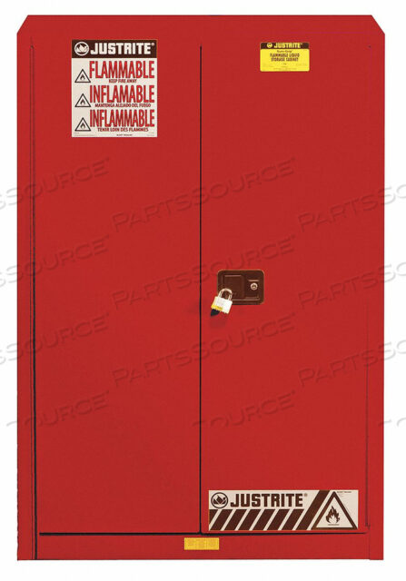 OEM#: 894521E4579 ШКАФ ДЛЯ КРАСОК И ЧЕРНИЛ 45 ГАЛЛОНОВ. КРАСНЫЙ от Justrite