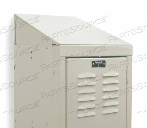 OEM#: KISTT1821PTSTEEL LOCKER ACCESSORY - INDIVIDUAL SLOPE TOP 18W X 21D X 7H - TAN от Hallowell