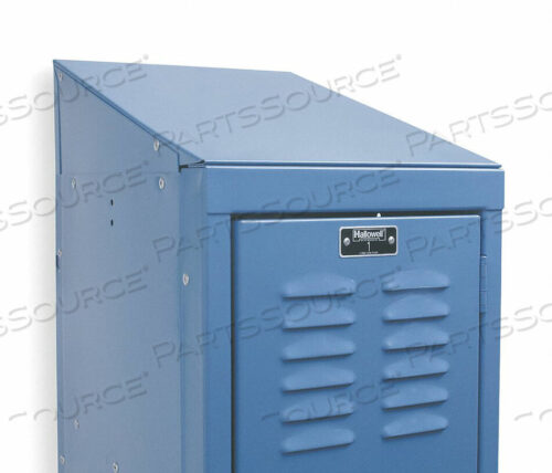 OEM#: KISE12MBАКСЕССУАР ДЛЯ СТАЛЬНОГО ШКАФА, НАКЛОННЫЙ ВЕРХНИЙ ЗАКРЫТИЕ 12D X 4H МОРСКОЙ СИНИЙ от Hallowell