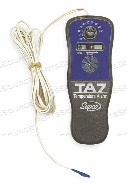 OEM#: TA-7TEMP.ALARM -10 TO 80F РАБОТАЕТ ОТ АККУМУЛЯТОРА Supco