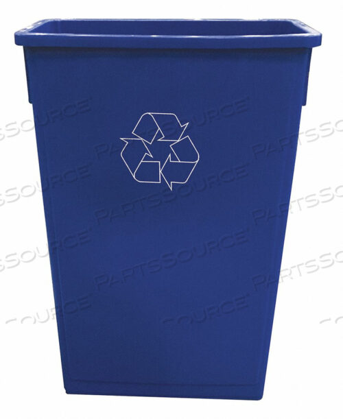 OEM#: 4PGU9МУСОРНЫЙ ВЕДРО ПРЯМОУГОЛЬНЫЙ 23 ГАЛЛОНА СИНИЙ от Tough Guy