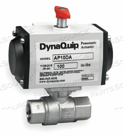 OEM#: P2S27AJSR06310ШАРОВОЙ КЛАПАН 1 1/2 ДЮЙМА FNPT С ПРУЖИННЫМ ВОЗВРАТОМ от Dynaquip Controls